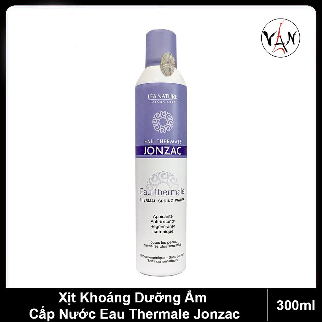 [TEM CHÍNH HÃNG] Xịt Khoáng Cấp Nước ,Dưỡng Ẩm JONZAC Thermal Spring Water 300ml