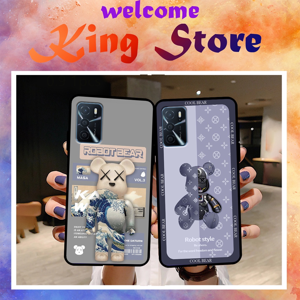 [Sale] Ốp lưng Oppo A15/Oppo A15s/Oppo A16/Oppo A16k in hình RobotBear hot nhất 2022