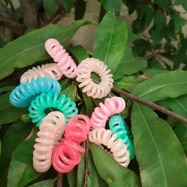 Sỉ 30 cột tóc lò xo nhiều màu