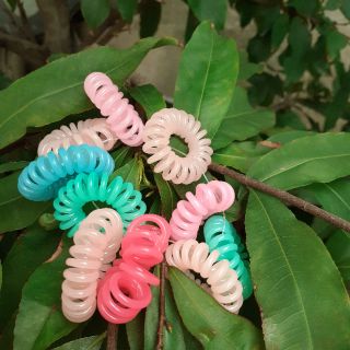 Sỉ 30 cột tóc lò xo nhiều màu (loại 2-3cm)