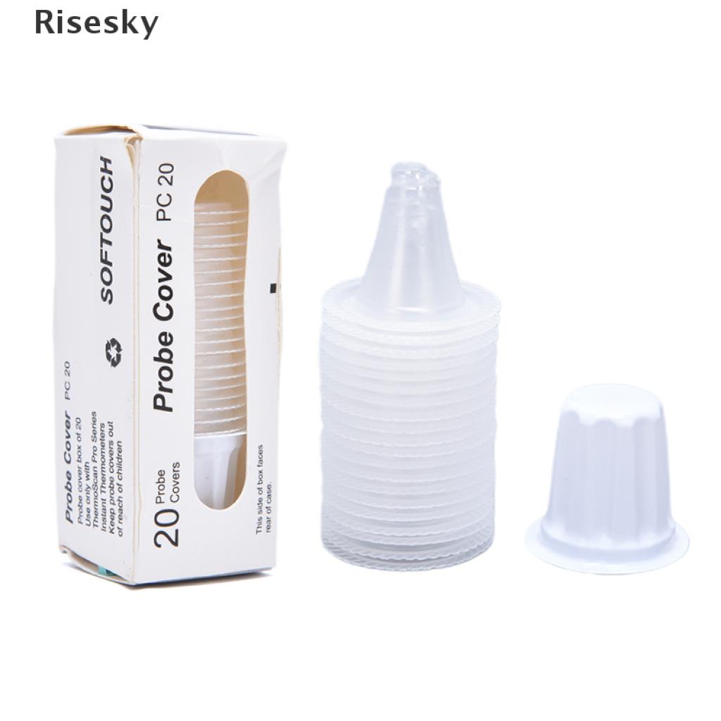 Bộ 20 Vỏ Bọc Bảo Vệ Đầu Dò Nhiệt Tương Thích Braun