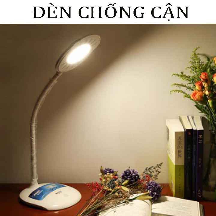 Đèn bàn tích điện chống cận kiêm sạc pin dự phòng KM-S603