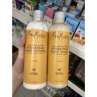 Sữa tắm, Lotion Shea Moisture dòng Shea Butter 384ml
