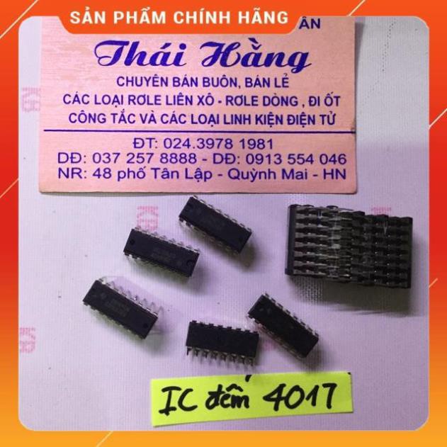 [FRESHIP] Ic đếm 4017 giá cho 5 chiếc [GiáTốt]