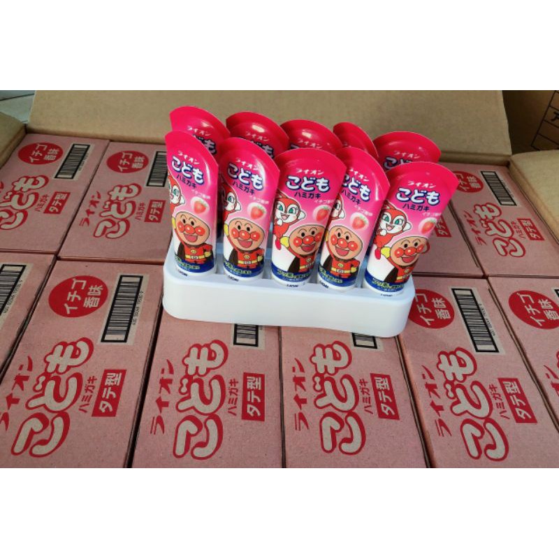 Kem đánh răng trẻ em LION JAPAN vị dâu 40g 795301