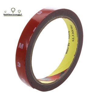 Cuộn băng keo xốp 2 mặt 3M siêu dính màu đỏ kích thước 10MM*3M chuyên dụng cho xe hơi