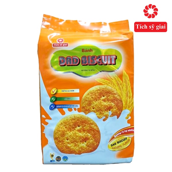 BÁNH QUY DAD BISCUIT TÍCH SỸ GIAI VỊ SỮA 180 GR/ 280 GR