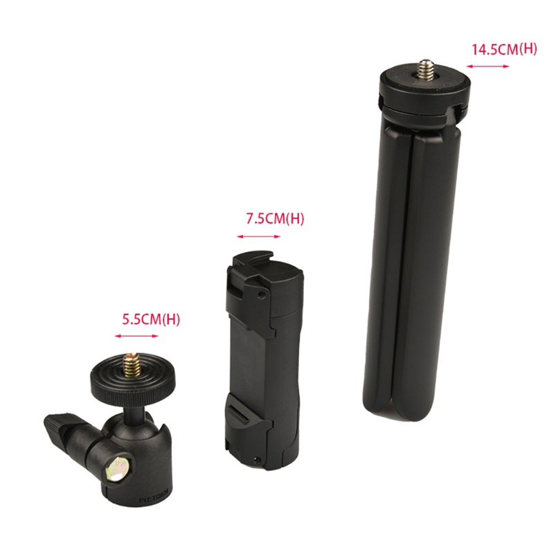 Giá Đỡ Ba Chân Mini Có Thể Gập Lại Kèm Giá Đỡ Điện Thoại Tiện Dụng