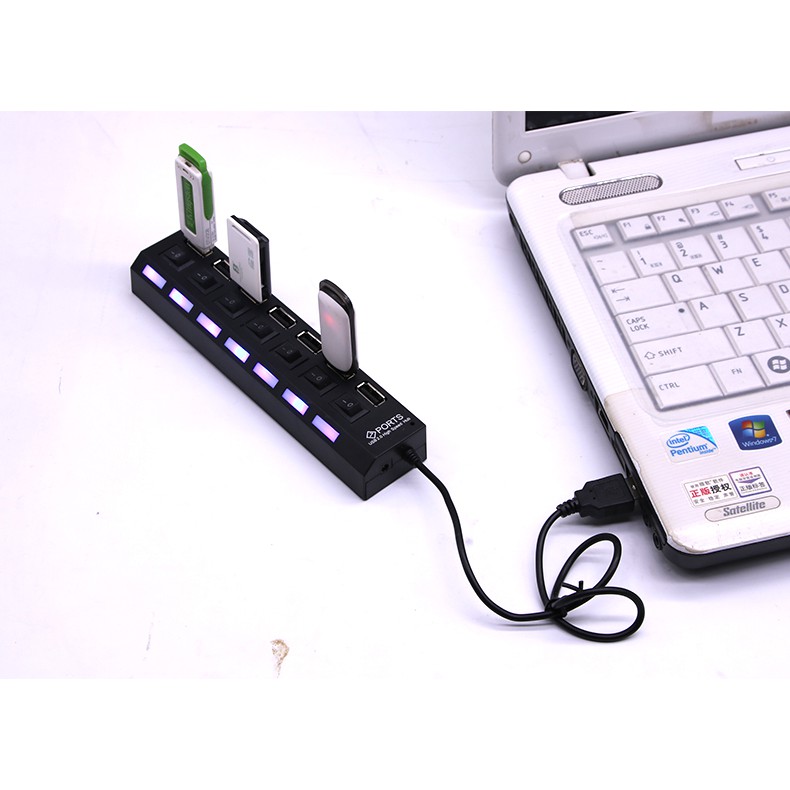 Bộ Chia 7 Cổng Usb2. 0hub 7 Cổng 2.0 Hub 1.1