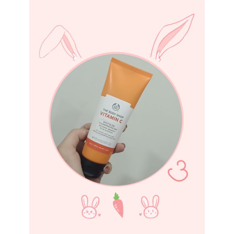 THE BODY SHOP Vitamin C Daily Glow Cleansing Polish Sữa rửa mặt