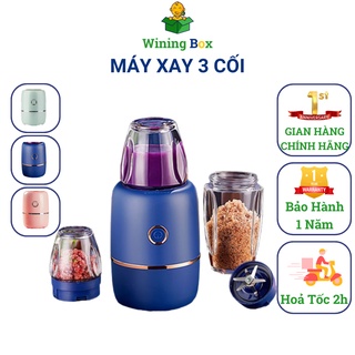 Máy Xay Đa Năng 3 Cối Thủy Tinh Baby Duckyy Chính Hãng Bảo Hành 12 Tháng Winingbox