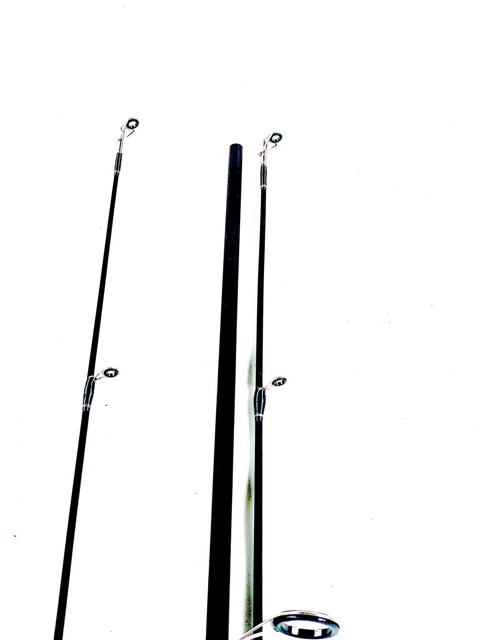 Combo cần LURE shimano 2 ngọn và máy câu đứng - ngang