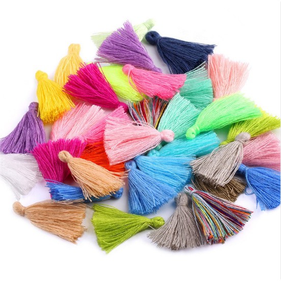 Bịch 10 tua rua mini trang trí