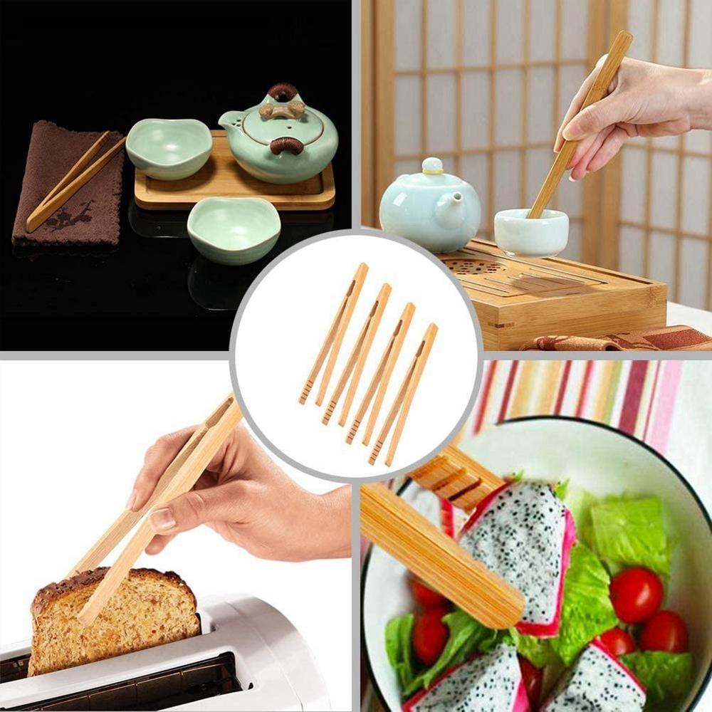 Kẹp Gắp Thức Ăn Bằng Gỗ Tiện Dụng