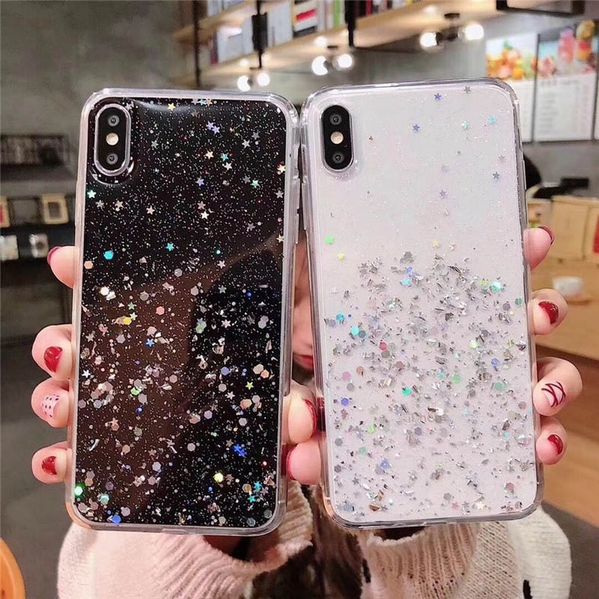 Ốp Điện Thoại Tpu Dẻo Trong Suốt In Hình Thạch Sao Băng Xiaomi Redmi 9 9a 9c Note 9s 9 Pro Note 6 Pro Note 4 5 6 Redmi 6