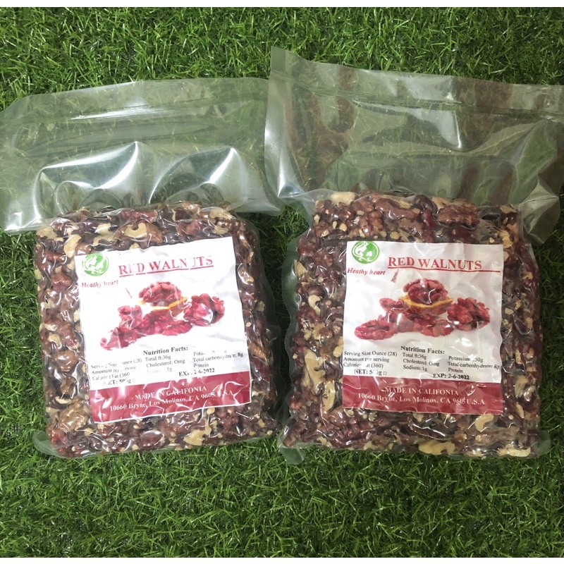 500g Nhân óc chó Đỏ vỡ nhỏ - Nhân óc chó vụn