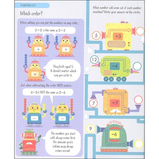 Sách cho bé Adding and Subtracting activity book