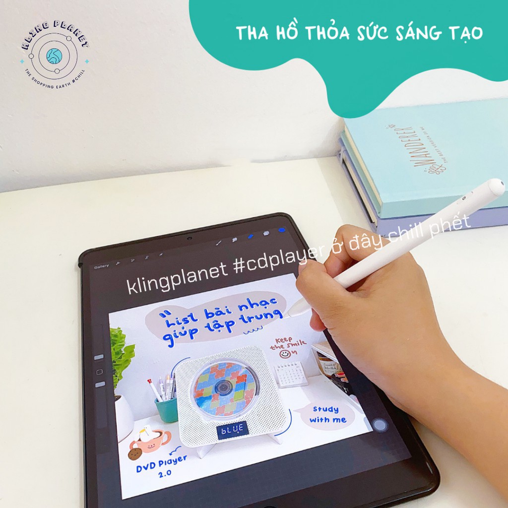 [TẶNG KÈM BAO DA HANDMADE] Bút cảm ứng STYLUS PENCIL GEN4 cổng sạc DC màu trắng dùng cho ipad, máy tính bảng, điện thoại