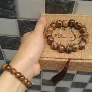 VÒNG TAY CẶP ĐÔI TRẦM ZEBRA INDONESIA