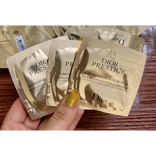 Serum cho mắt Dio.r Prestige Le Micro-Serum De Rose Yeux sample 1ml/1 gói