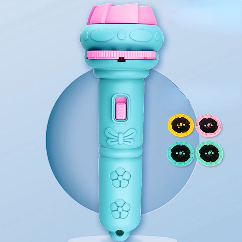 Đèn Pin Chiếu Hình Động Vật Đại Dương Cho Trẻ Em