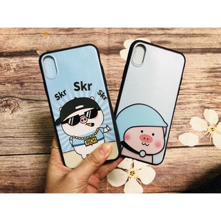 Ốp dẻo in hình lợn siêu kute cho Iphone X