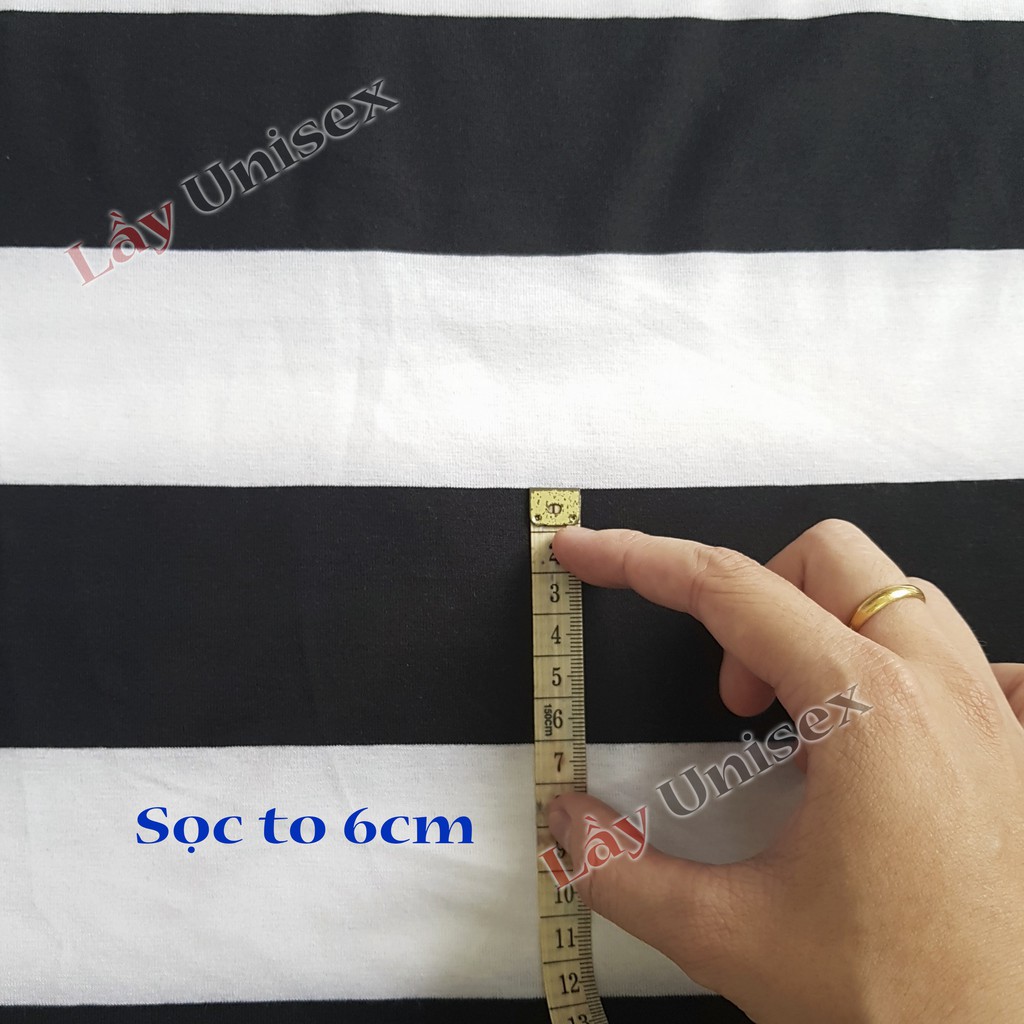 Áo thun unisex tay lỡ Sọc ngang vạt Sole phối Zip | BigBuy360 - bigbuy360.vn