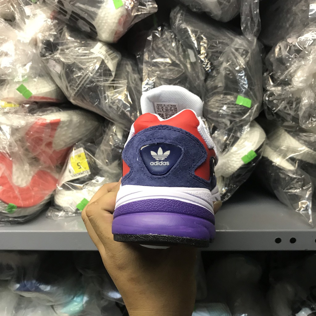 >ẢNH THẬT-HÀNG THẬT< Giày sneaker Originals Falcon W trắng xanh navy dành cho nam và nữ. Sneaker hot 2019-2020