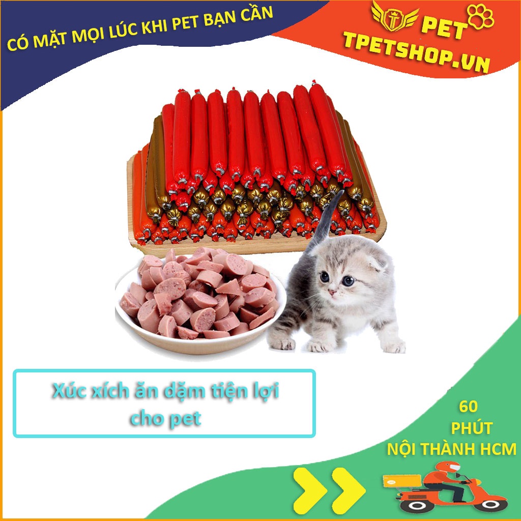 Xúc Xích Cho Thú Cưng Chó Mèo 15gr