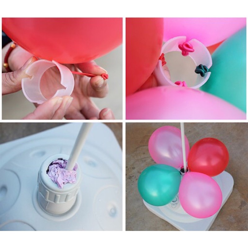 Khoen cài bóng tạo trụ và cổng bóng tiện lợi nhỏ gọn