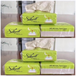 Combo 2 gói khăn giấy bỏ túi 3 lớp Silkwell