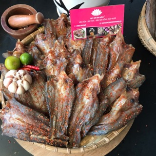 Khô Cá Lóc Cửng, Làm Từ Cá Lóc Đồng, Thịt Dai, Ngon-500gram