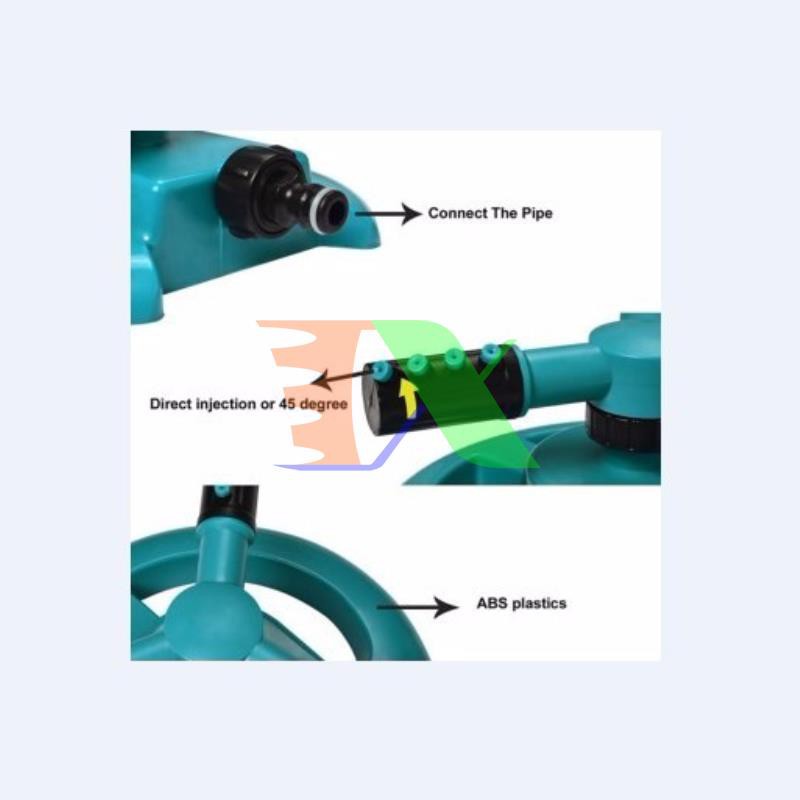 Combo 20 bộ Hệ thống tưới nước tự động 3 trục xoay 360°(Hình mặt trăng)