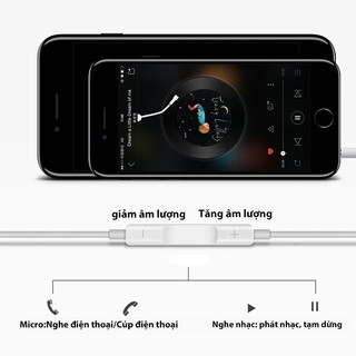 Tai nghe Lighting màu trắng