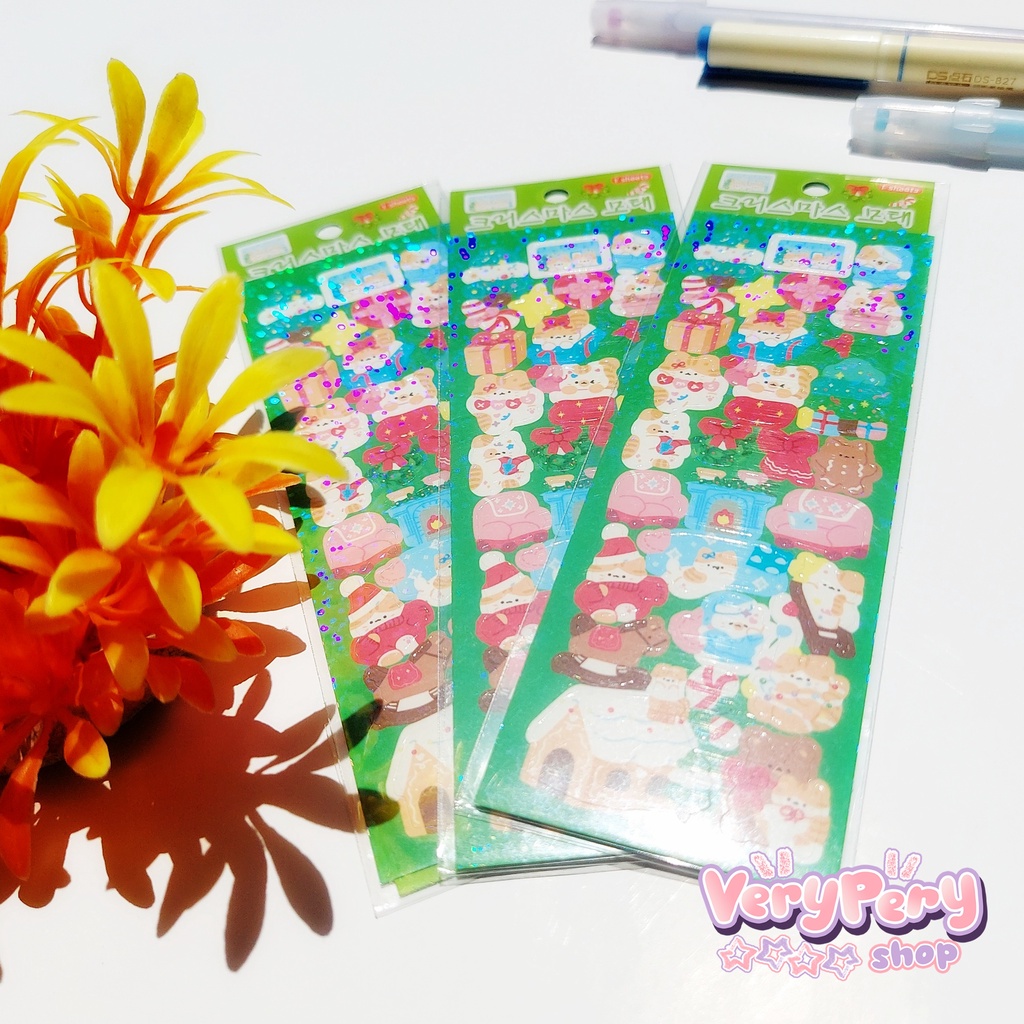 1 Tấm Sticker Nhãn Dán Hình Vật Nuôi Đáng Yêu