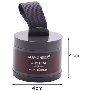 MAYCHEER Phấn phủ tóc màu đen nâu đậm 1#