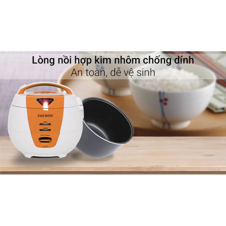 Nồi cơm điện Cuckoo 1 lít CR-0661