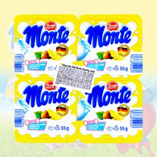 Dinh dưỡng cho bé  Váng sữa Monte nhập khẩu Đức