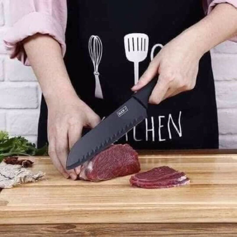 Bộ dao 5 món màu đen siêu xịn
