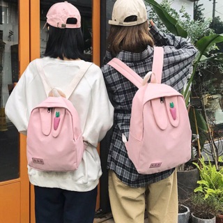 [ANDREA BACKPACK] Balo tai thỏ carrot siêu cutee