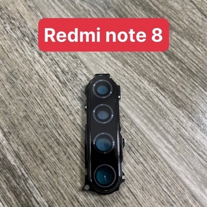 bộ kính camera xiaomi redmi note 8 / gồm kính và vành
