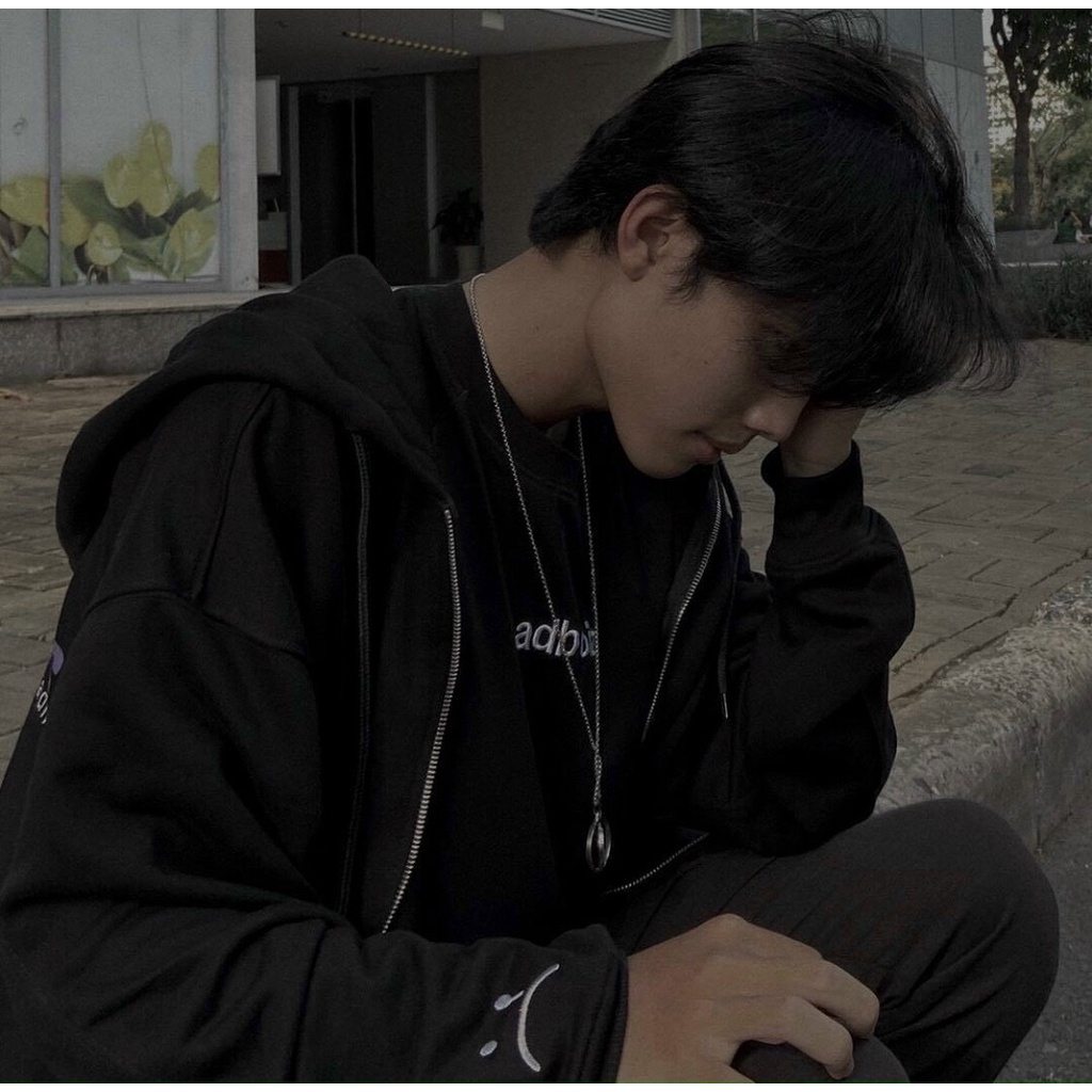 Áo Khoác Hoodie Dây Kéo Local Brand Sad.boi Chữ 7 Màu Nam Nữ Unisex