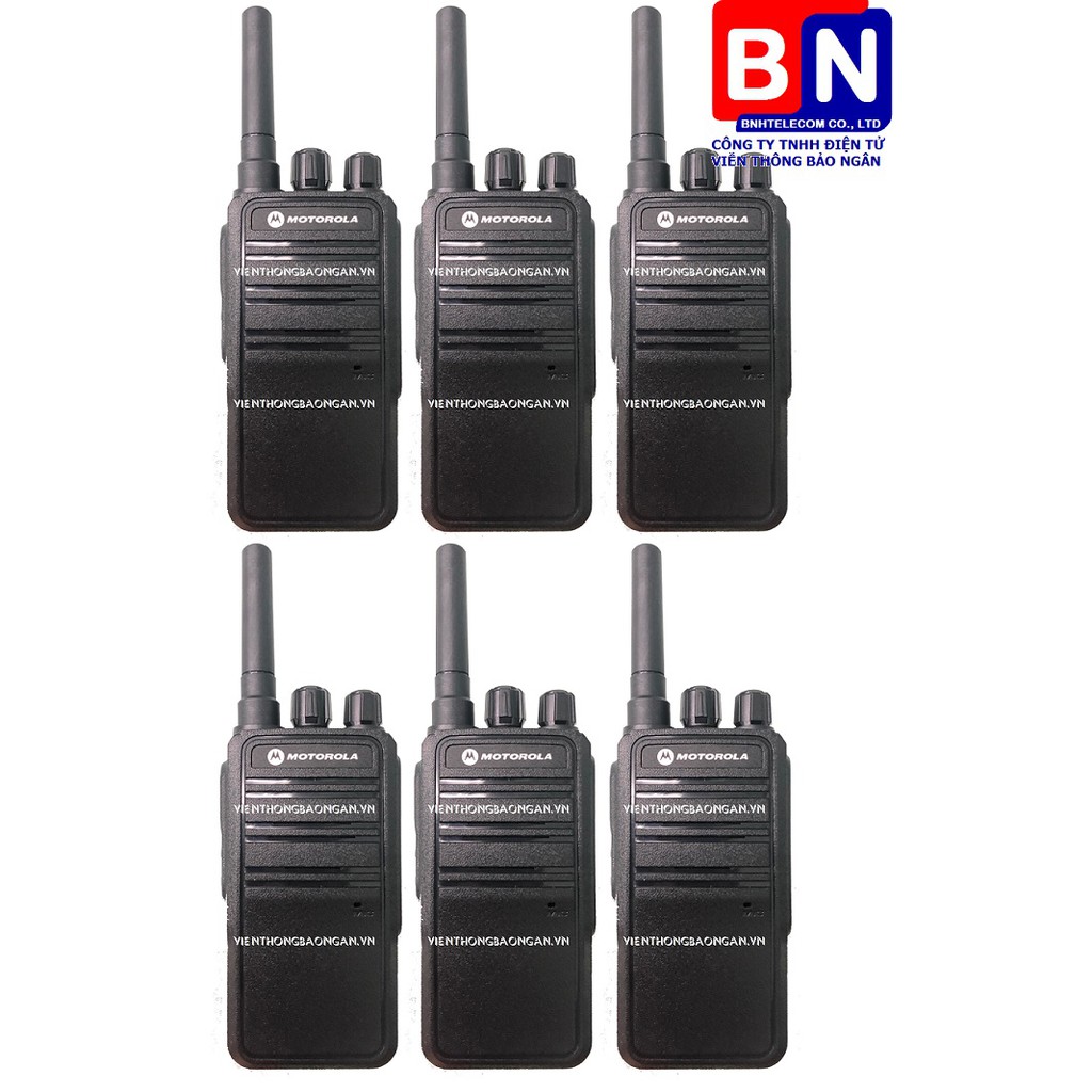 Bộ 6 Máy Bộ đàm Motorola GP900S(Loa chống bụi, Dung lượng pin cực lớn &gt;12 tiếng, cự ly liên lạc xa, siêu bền)GP-900S