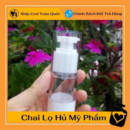 Chai Chiết Mĩ Phẩm ❤ TOP GIÁ RẺ ❤ Chai nhựa hút chân không 15ml,30ml,50ml chiết mỹ phẩm , , phụ kiện du lịch