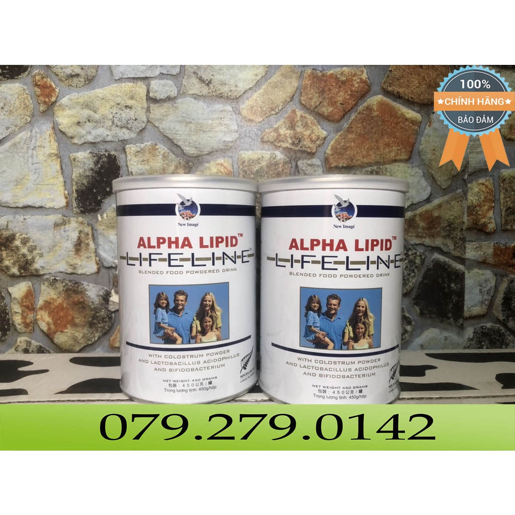 (RẺ VÔ ĐỊCH) Combo 2 Hộp Sữa Non Alpha Lipid 450g Chính Hãng New Zealand