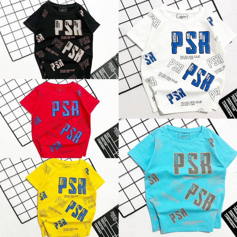 Áo bé trai họa tiết 100% cotton loại 1 siêu xinh cho bé 10-26kg