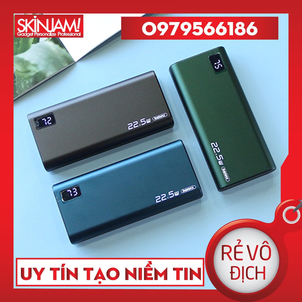 Pin Sạc Dự Phòng Mini 15000mAh 22.5W Remax RPP-17