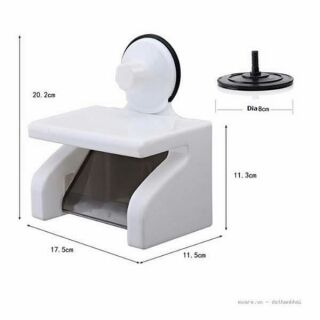 Kệ để giấy vệ sinh hút chân không