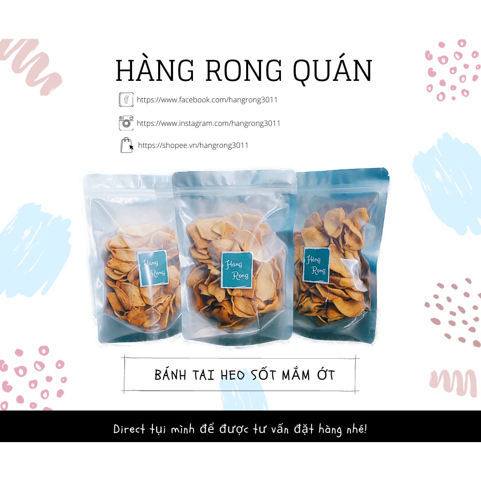 Bánh tai heo mắm ớt (200g)