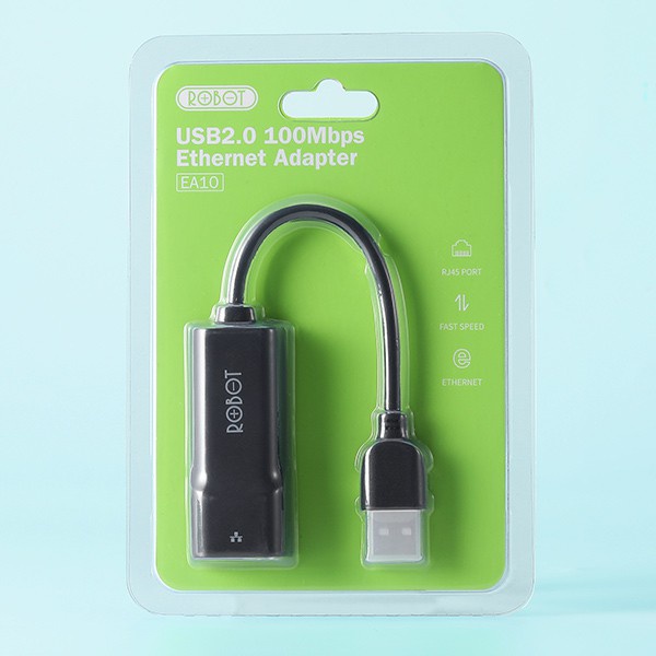 Thiết Bị Chuyển Đổi Ethernet Adapter Chính Hãnng VIVAN EA10 USB 2.0 to LAN Tốc Độ 10/100Mbps